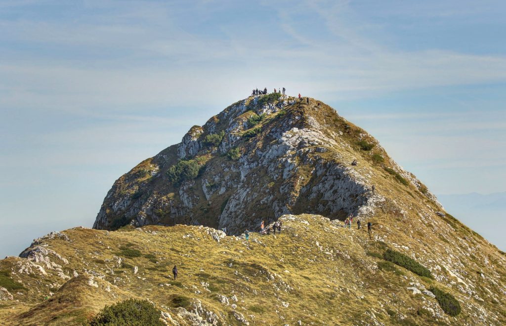 Hiking route on Rugova itinerary